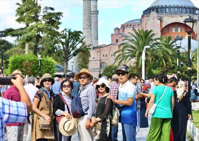 Istanbul, foreign tourists
