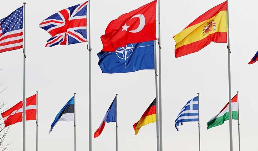 NATO flags, Turkey