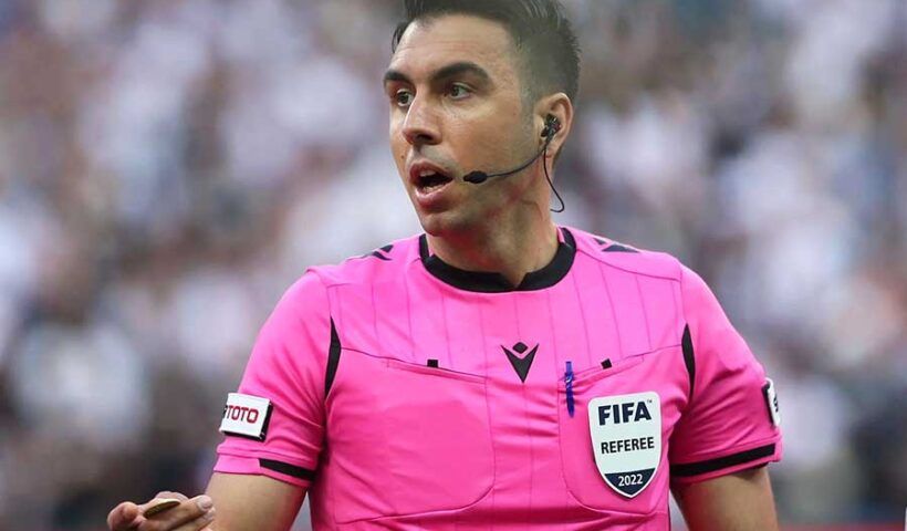 Referee used a cryptocurrency in the derby