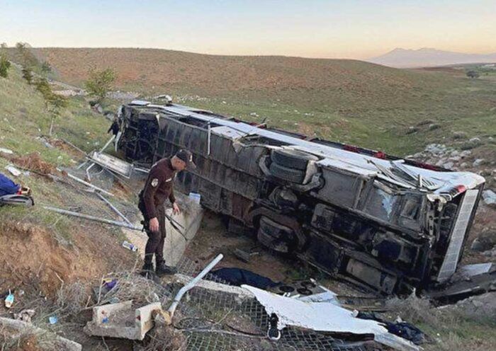 Turkey, bus accident