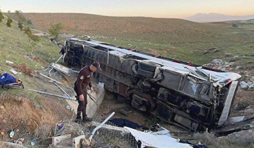 Turkey, bus accident