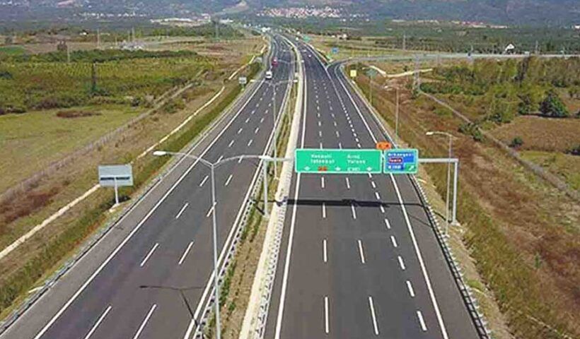 Turkey, highway and traffic