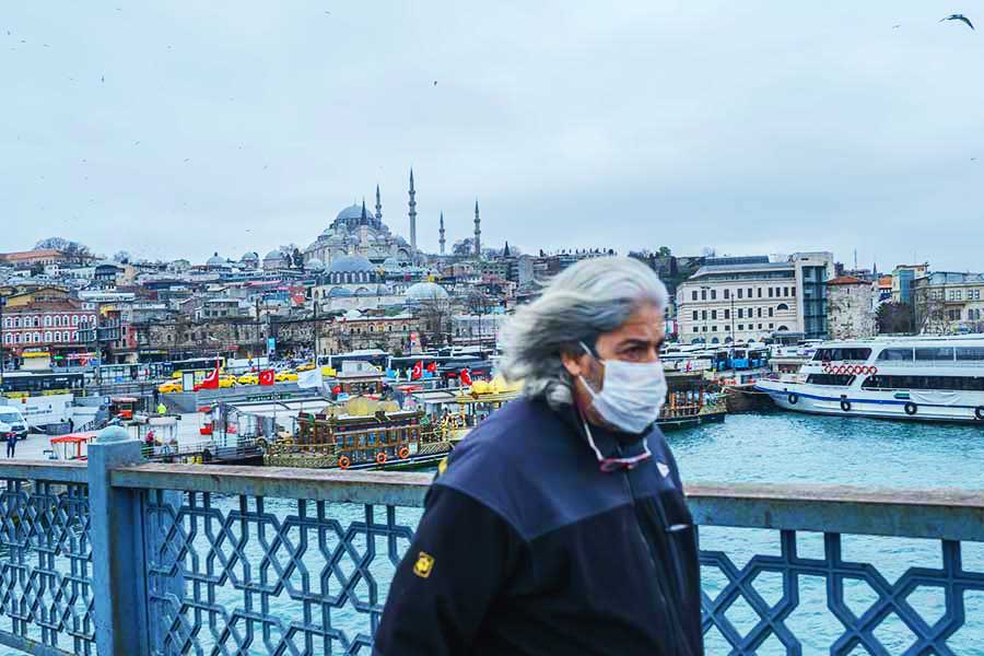 Turkey, Istanbul, coronavirus pandemic