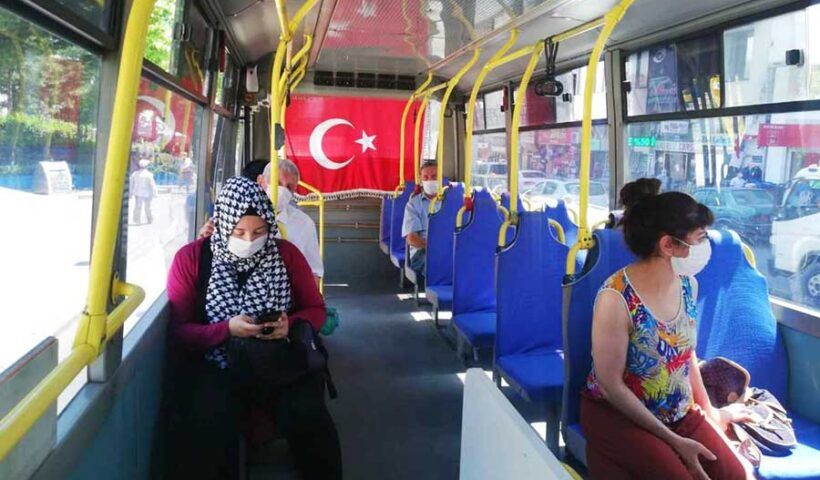 Turkey, masks on public transport during the pandemic