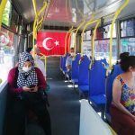 Turquía, mascarilla en el transporte público durante la pandemia