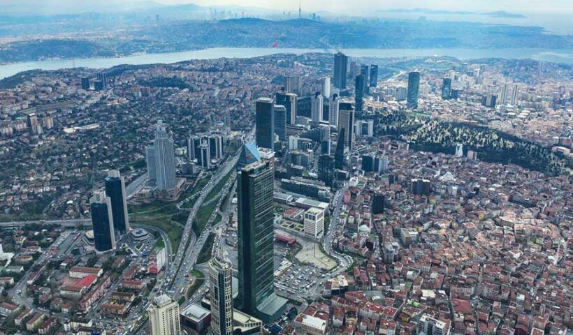Istanbul, skyscrapers
