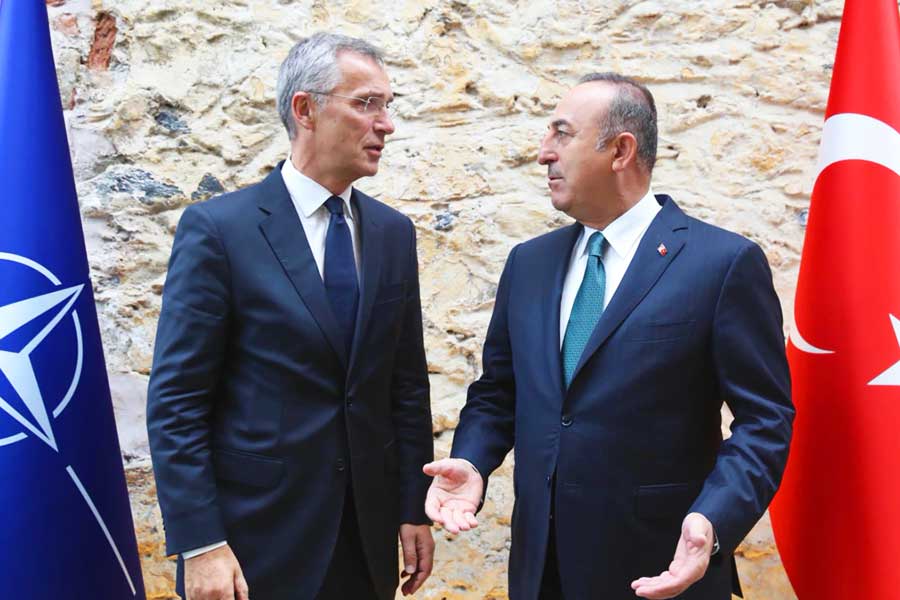 OTAN y Turquía, Stoltenberg y Çavuşoğlu