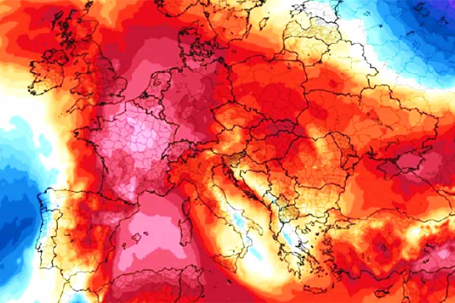 clima, ola de calor en Europa