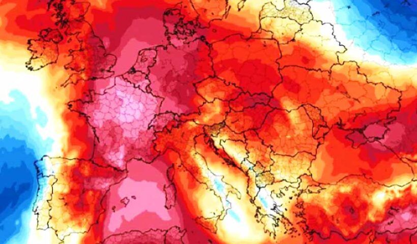 climate, heat wave in Europe
