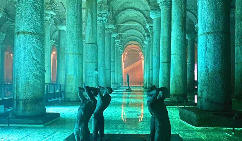 Istanbul, Basilica Cistern restoration