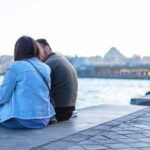 Istanbul, couple at Galata