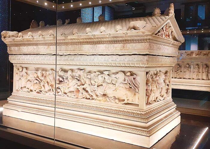 Turkey, Alexander Sarcophagus