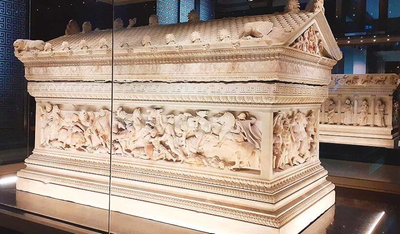 Turkey, Alexander Sarcophagus