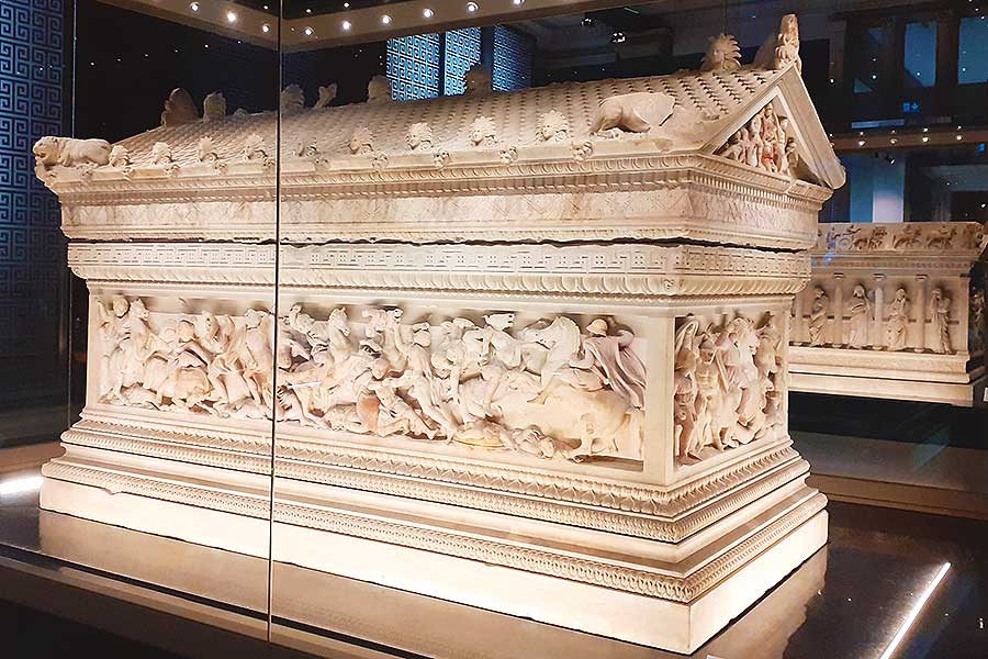 Turkey, Alexander Sarcophagus