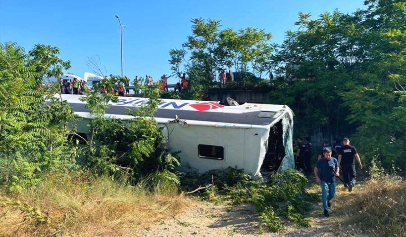 Turkey, bus accident