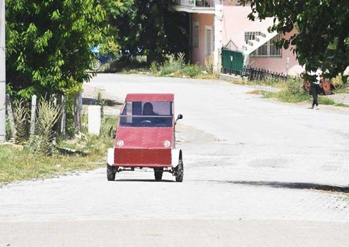 Turkey, handmade electric car