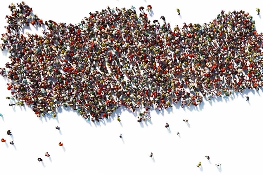 Turkey, population, inhabitants