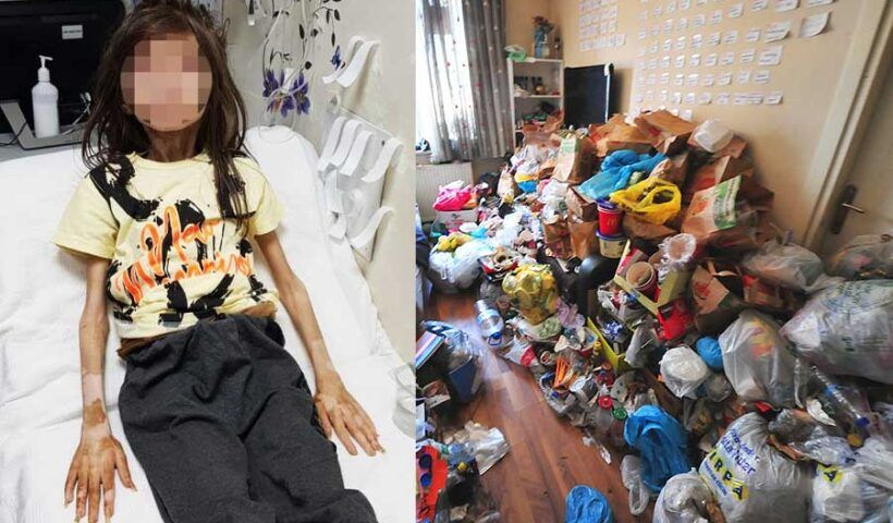 Turkey in shock for child captive among garbage