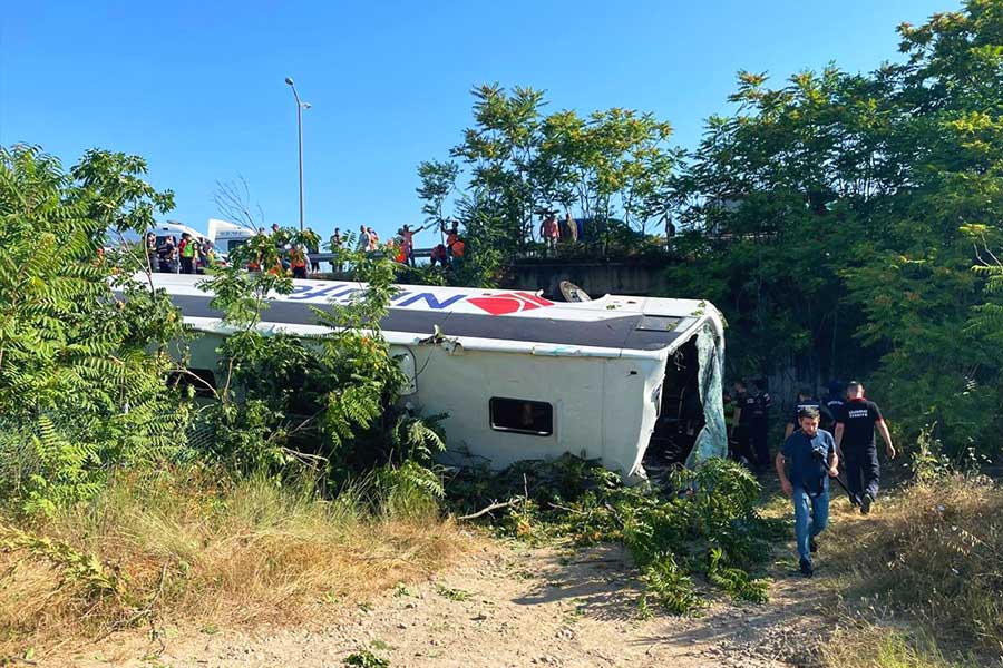 Turquía, accidente de autobús