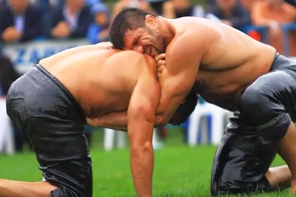 Turquía, festival de lucha de Kırkpınar