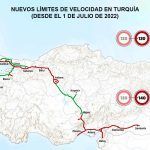 Turquía, nuevos límites de velocidad en autopistas