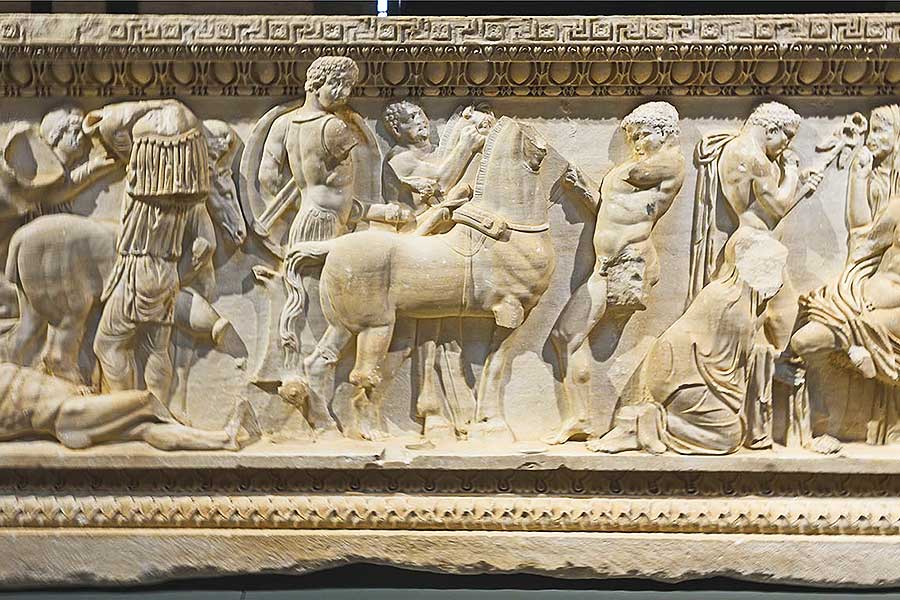 Turquía, Sarcófago de Aquiles