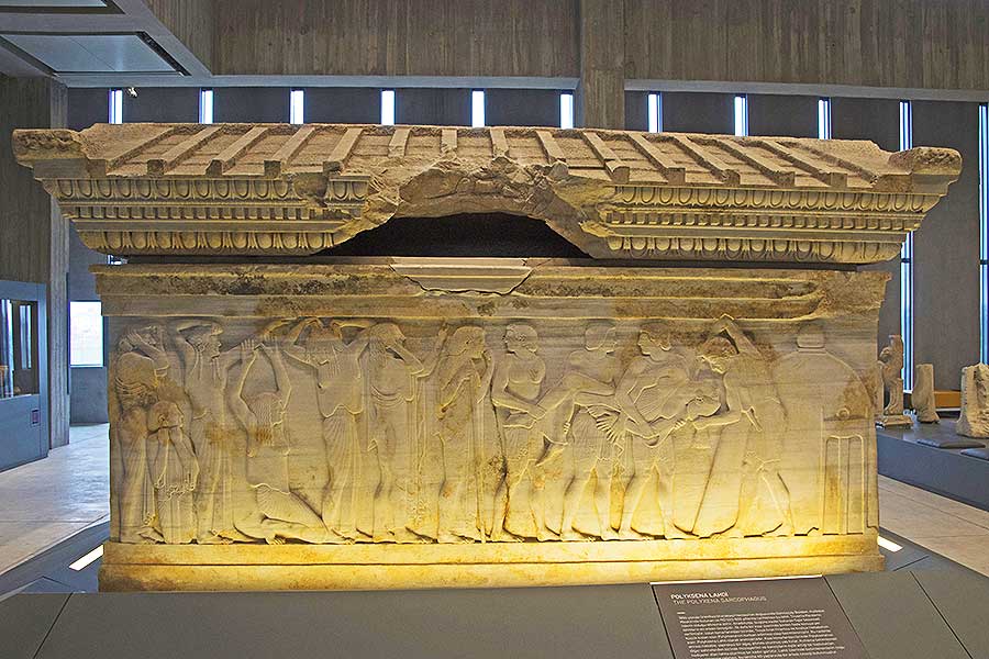 Turquía, Sarcófago de Políxena