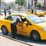 Turquía, taxista y pasajeros