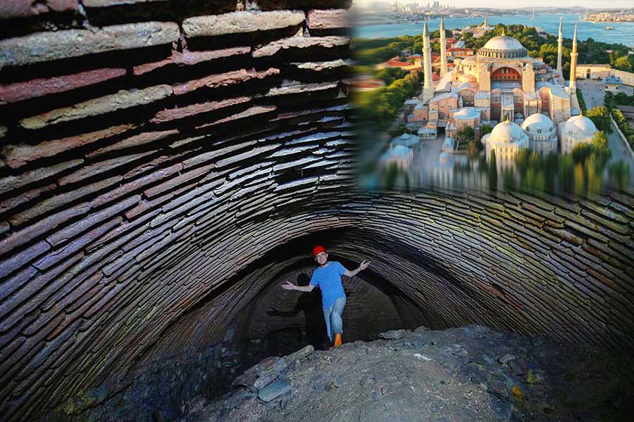 Istanbul, Hagia Sophia underground