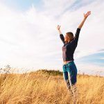 mujer, felicidad y bienestar