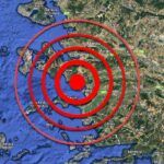 Turkey, earthquake in Kuşadası