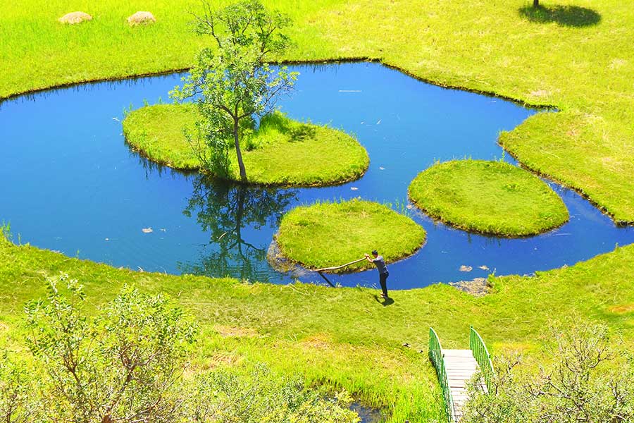 Turquía, turismo, islas flotantes