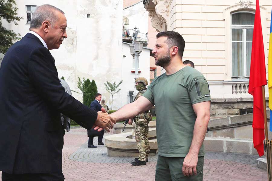 Ukraine, Erdoğan and Zelensky