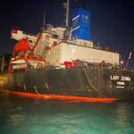 Istanbul, Ukrainian cargo ship ran aground