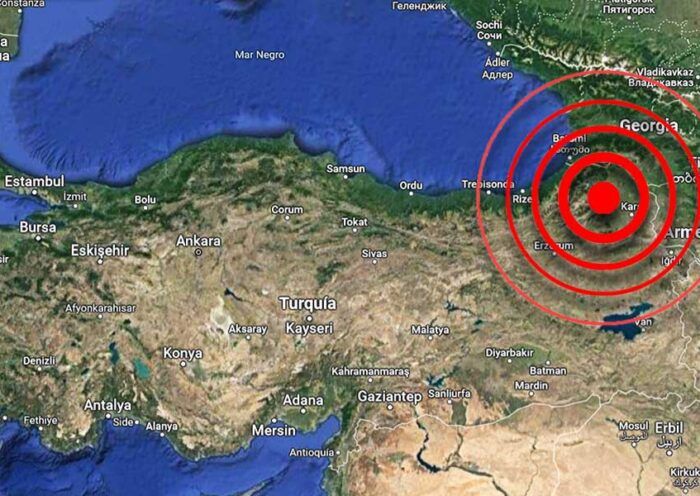 Turkey, earthquake in Ardahan