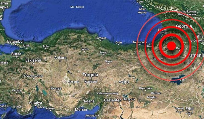Turkey, earthquake in Ardahan