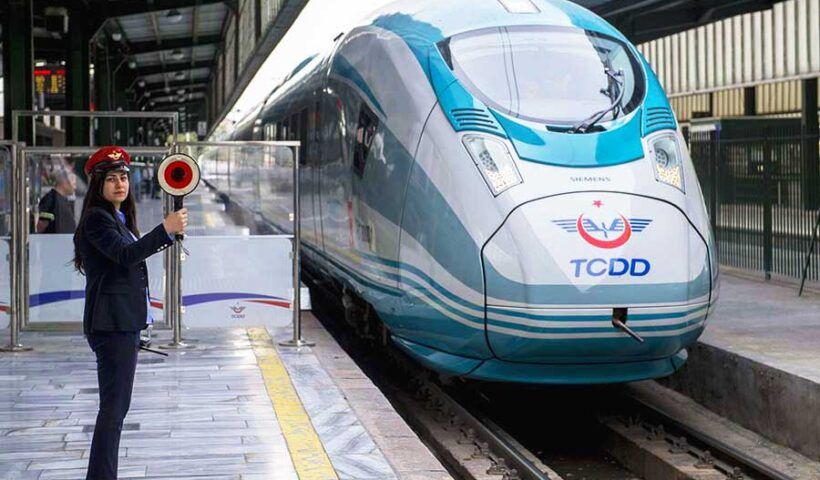Turkey, high speed train