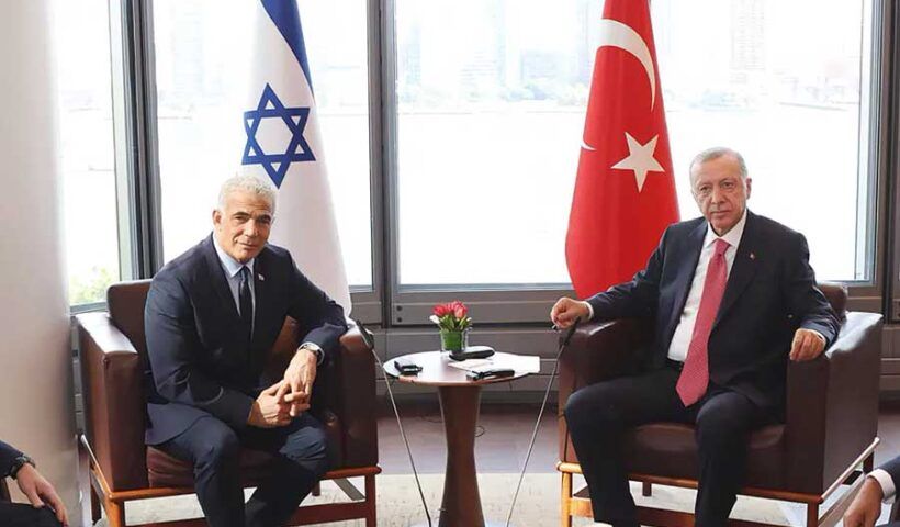 Turkey and Israel, Erdoğan and Lapid