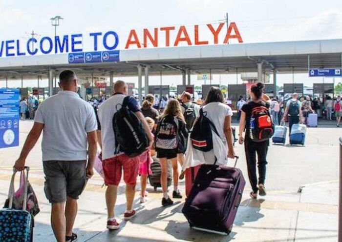 Turkey, Russians arrival to Antalya