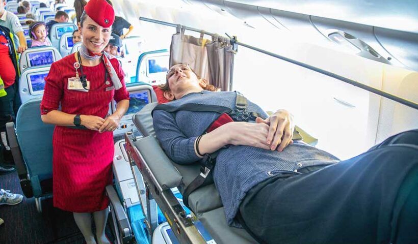 Turkey, tallest woman in the world travels by plane