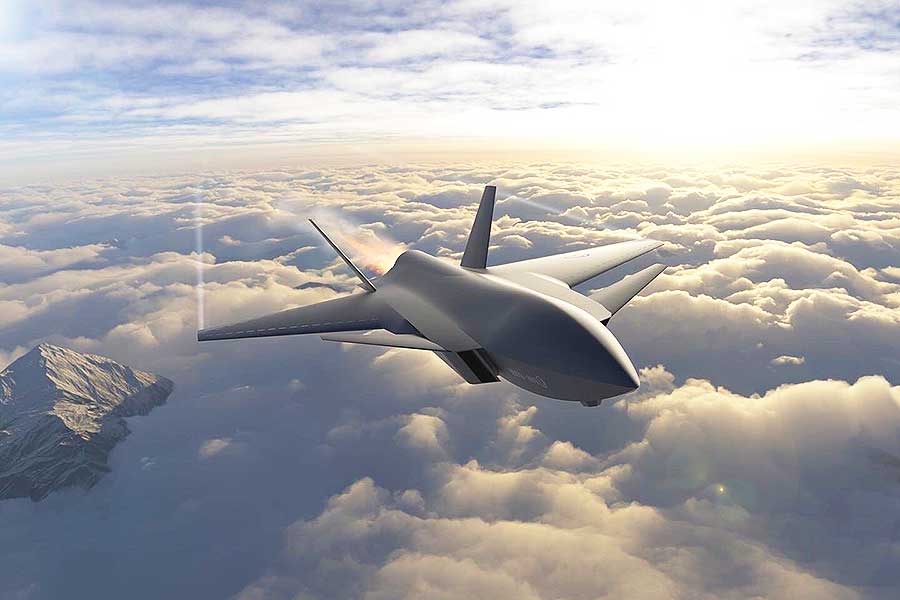 Turkish combat drone Bayraktar Kızılelma
