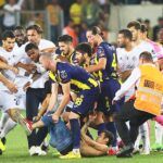 Turkish League, aggression on Beşiktaş player
