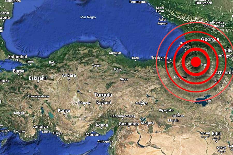 Turquía, terremoto en Ardahan