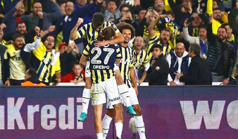 Fenerbahçe, new leader of the Turkish league