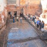 Syria, Roman mosaic in Homs