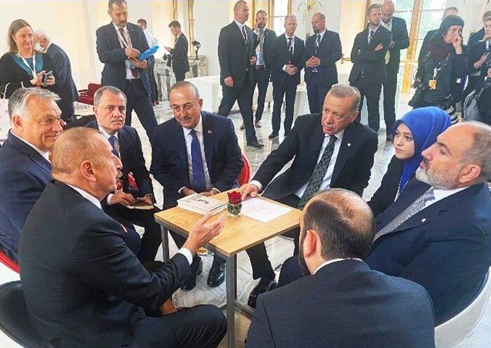 Turkey, Azerbaijan and Armenia, Erdoğan, Aliyev and Pashinyan