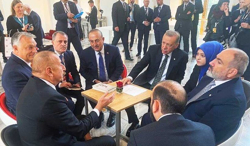 Turkey, Azerbaijan and Armenia, Erdoğan, Aliyev and Pashinyan