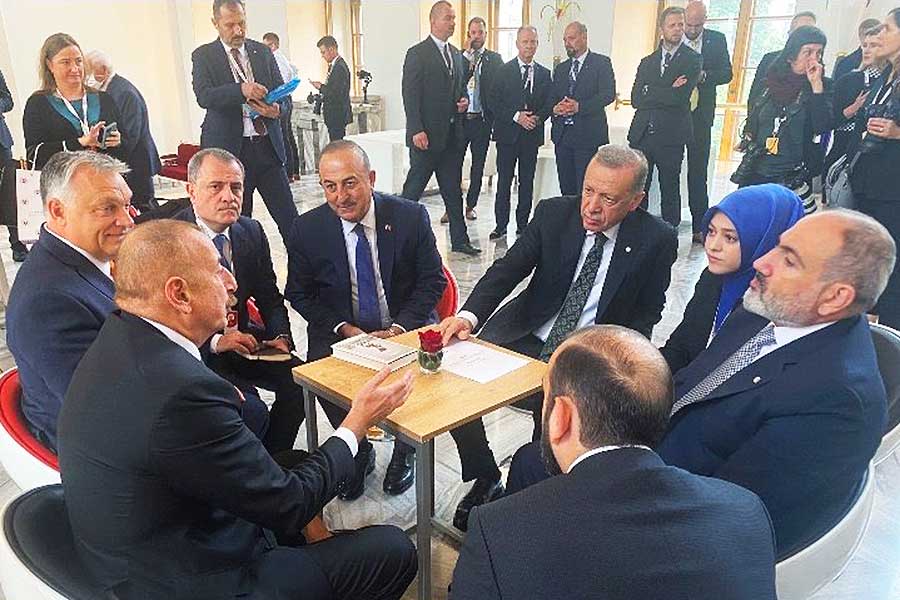 Turkey, Azerbaijan and Armenia, Erdoğan, Aliyev and Pashinyan