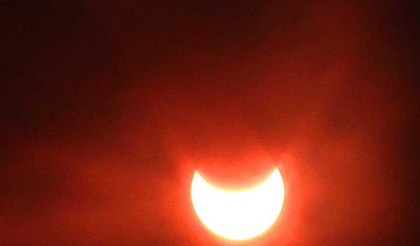 Turkey, Solar partial eclipse