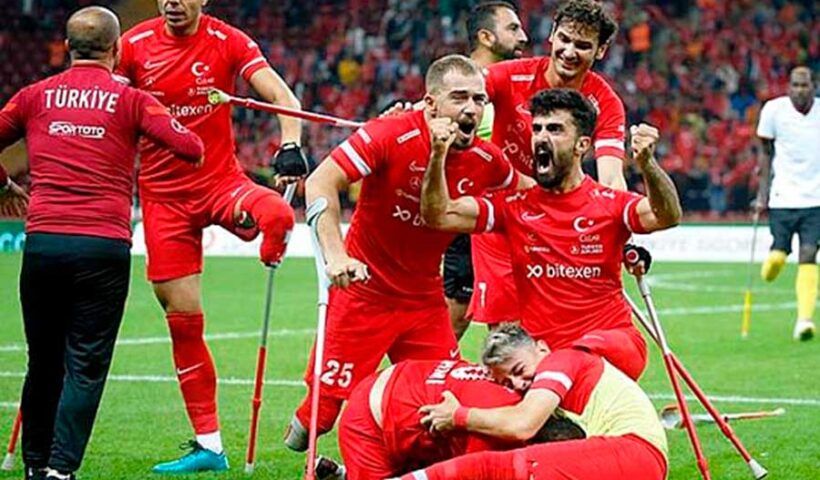 Turkish amputee football team becomes world champion